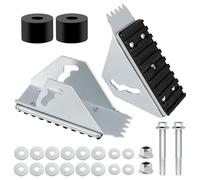 Eighosee Kit di Scarpe 26-2 Parti per Scala Estensibile, Piedini per Scala Estensibile Compatibili con Scale Serie D1200 D1300 D1700 D1800