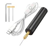 Eighosee Kit di Trapano Mini Elettrico USB con Utensili Rotanti USB, Penna Incisore, Trapano per Gioielli con Punte da Trapano Elettriche.
