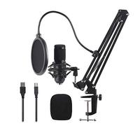 Eighosee Kit microfono a condensatore per registrazione in studio per trasmissione in rete canto online