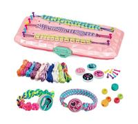 Eighosee Kit per Creare Corde per Braccialetti 'Amicizia Fai-da-Te, Telaio per Gioielli, Giocattoli, Giocattoli, Regalo per Ragazze con Perline