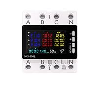 Eighosee KWS-306L Misuratore di Potenza Versione RS485 AC Energy Power Voltmetro Protettore di Tensione Commutatore Monitor di Corrente e Tensione