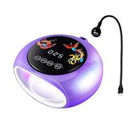 Eighosee Lunghezza D' 660 Nm Lampada per Manicure un Luce Lampada per Fototerapia un Polimerizzazione UV un 360 ° Ad Alta Potenza Lampada per Manicure un LED Viola Spina Europea