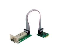Eighosee M.2 A-e Chiave per SFP 10/100/1000 Mbps Fibra Singola Gigabit Ethernet Nic Card I210AS