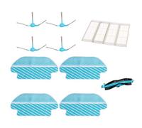Eighosee Main Side Brush Filter Cloth Kit per 3490 Robot Aspirapolvere Ricambi Ricambio
