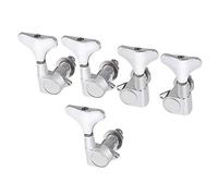 Eighosee Meccaniche cromate sigillate per chitarra, 3R2L, per 4 corde
