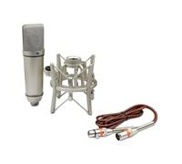 Eighosee Microfono A Condensatore Microfono da Studio Professionale Cardioide per La Registrazione di Podcasting Voice Over Streaming Home Studio