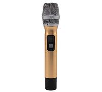 Eighosee Microfono professionale UHF wireless frequenza microfono universale per karaoke casa karaoke riunioni insegnamento microfono (6.35 mini ricevitore con palmare)