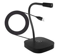 Eighosee Microfono vocale USB per computer, microfono da conferenza con pulsante mute Plug and Play