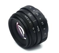 Eighosee Mini obiettivo 35mm F1.6 -C TV/CCTV per la macchina fotografica del supporto di 16mm C