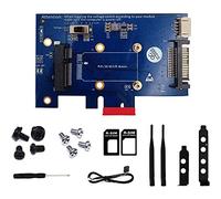 Eighosee Mini PCI-E Wireless Scheda di Rete Adattatore PCI a PCI-E 1x con Slot per WiFi e 3G/4G/LTE Card