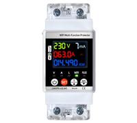 Eighosee Misuratore di Alimentazione WiFi Smart 63A Recloser Protector Digital KWH Controller di Monitoraggio Della Tensione Corrente di Perdita di Perdita