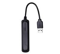 Eighosee Modelli Ultra-sottili 1 A 4 Hub USB 2.0 4 porte ad alta velocità Hub Splitter Nero