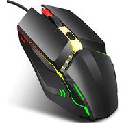 Eighosee Mouse da Gioco con USB Mouse da Competizione per Computer da Ufficio