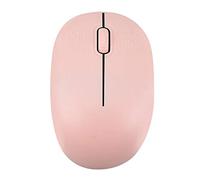 Eighosee Mouse wireless portatile 2.4G Mouse silenzioso Mouse muto con ricevitore USB 800/1600 per computer portatile desktop rosa