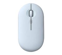 Eighosee Mouse Wireless Ricaricabile 1600DPI USB Ottico Wireless Mouse Del Computer 2.4G Ricevitore Carino Mouse Sottile per Laptop Blu