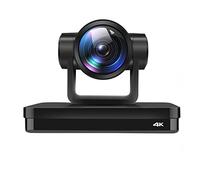 Eighosee NDI 4K Zoom 12X Telecamera per Riunioni Telecamera PTZ USB per Videoconferenza Live Streaming Spina Europea