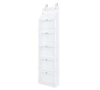 Eighosee Organizzatore Porta- da Appendere con 6 Scomparti con Chiusura A Cerniera, Grande capacità per Riporre I Lavori A Maglia