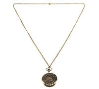 Eighosee Orologio da tasca al quarzo, design , orologio da tasca con trattore che circonda l'orologio da tasca al quarzo inglese,