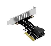 Eighosee PCI-e su SFF-8643 Scheda di Espansione PCIE X4 su SFF8643 Adattatore per PCI-EX4/X8/X16 NVME SSD Solid Drive Reser