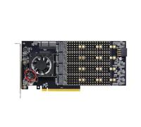 Eighosee PCIe 3.0 A M.2 NVME Expansion Card 8 Disk M.2 NVME Expansion Card PLX 8749 Azionamento Gratuito