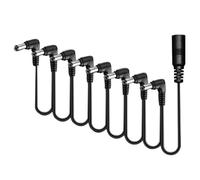 Eighosee Pedali Effetto per Chitarra, Cavi Adattatori Multipli 6/8 Vie, Adatti per Alimentatori A Pedale, Accessori per Effetti Chitarra B.