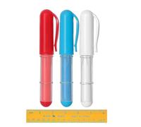 Eighosee Pennarelli A per Tessuti per Cucito, Quilting, Lavori In Cancellabile su Misura su Vari Tessuti (3 Pezzi con 1 Righello)