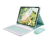 Eighosee Per 2020 Nuovo Pro 11 Pollici PC (Tastiera Wireless+Mouse+Custodia+Penna+Vetro Temperato+Adesivo+Borsa) Blu