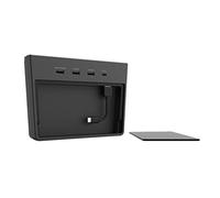 Eighosee Per Pad di Ricarica Wireless Connettore Tipo-C Console Scatola di Immagazzinaggio Hub USB 5 Porte
