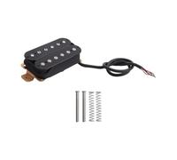 Eighosee Pickup Alnico 5 Humbucker Scoperto per Chitarra Elettrica A 5 Corde, Pickup al Manico HBA117, Pickup da 50mm per Chitarra Elettrica.