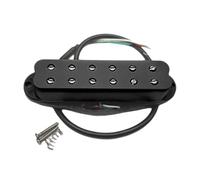 Eighosee Pickup per Chitarra A Basso Rumore, Ad Alto Rendimento, A Doppia Bobina, Singolo, per Chitarra, Parti per Chitarra, Nero