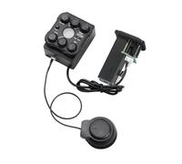 Eighosee Pickup per Chitarra Acustica K4 Resonance Pickups di Preamplificazione con Schermo LED Pickup