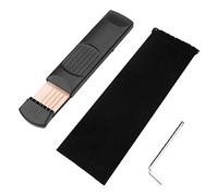 Eighosee Pocket Guitar Practice Neck 4 Fret Chitarra Portatile Chord Pratica Strumento per Principianti Chord Trainer Diteggiatura