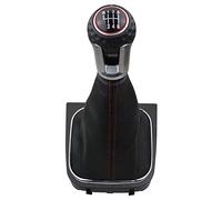 Eighosee Pomello del cambio a 6 , kit di copertura per Golf 5, 6, MK5, MK6, GTD, R32, R20, 2004-2013