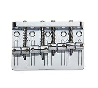 Eighosee Ponte Hardtail a 4 corde per Jazz Chrome 201B-4 Badass