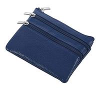 Eighosee Portamonete in pelle con 4 tasche e portamonete, da , blu, Blu, Taglia