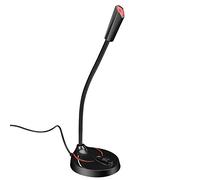 Eighosee Registrazione vocale Canto Intervista Voiceover Computer Microfono Ufficio Riunione Gaming Condensatore cablato dal vivo