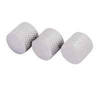 Eighosee Ricambi Pizzicati Accessori Parti Manopola del Volume Della Chitarra Elettrica Manopola Delle Corde Toni In Metallo Manopola Delle Corde del Volume Cappuccio del Potenziometro