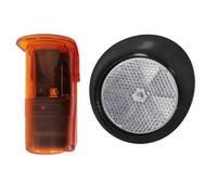 Eighosee Riflettore Automatico Photocell Long Range 12-24 V DC/CA Sensore di Fotocellula A Infrarossi con Copertura Impermeabile Sensore Fotocellulare A Infrarossi Automatici con Copertura Impermeabil