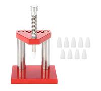 Eighosee Safe Parts Presser Strumento di Riparazione Pistone Rosso Portatile Professionale Orologi Estrattore Metallo Rimozione Mano Montaggio, Rosso