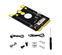 Eighosee Scheda adattatore convertitore mini PCIe (MPCIe) 12+6 pin scheda WiFi a mini PCI-E per Broadcom BCM94360CD