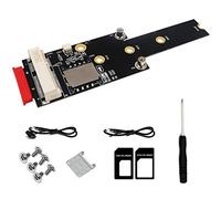 Eighosee Scheda adattatore da Mini PCI-E a NGFF M.2 Key M con adattatore convertitore slot per modulo WiFi/WWAN/LTE