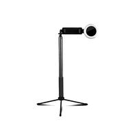 Eighosee Selfie Stick Treppiede Estensibile Integrato Selfie Stick con Telecomando Wireless e Luce di Riempimento per Smartphone