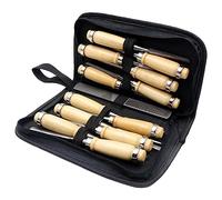 Eighosee Set di 14 Pezzi Set di Strumenti per Intagliare con per Intagliare per Incidere su Legno Intagliare su Legno