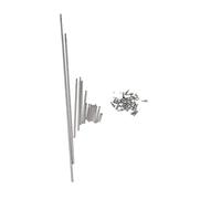 Eighosee Set di 49 pezzi per riparazione sassofono, + molle per sassofono, kit fai da te per strumenti a fiato