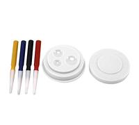 Eighosee Set di olio per orologi con 4 perni per la riparazione di orologi, Colore immagine