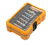 Eighosee Set di Punte da Trapano da 50 Pezzi, Cacciavite Elettrico, Convertitore A Cambio Rapido, Estensione, Punte da Trapano per Lavorazione del Legno, Punte da Trapano di Precisione