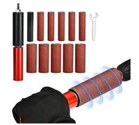 Eighosee Set Levigatrice A, Levigatore In Gomma per Trapano 4-1/2 Pollici X 1-1/2 Pollici, Adattatore per Levigatrice A Mandrino per Trapano Elettrico