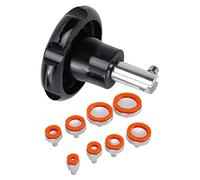 Eighosee Strumento portatile per l'apertura della cassa 'orologio, a vite, per riparare la cassa 'orologio, strumento di riparazione per orologiaio, arancione, Arancione