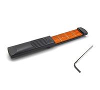 Eighosee Strumento tascabile per esercitarsi con accordi di chitarra, manico portatile per principianti e tastiera a 6 corde