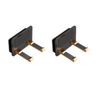 Eighosee Supporto per Asciugacapelli A Parete, Bisogno di Forare, Organizer per Asciugacapelli Elettrici e Accessori